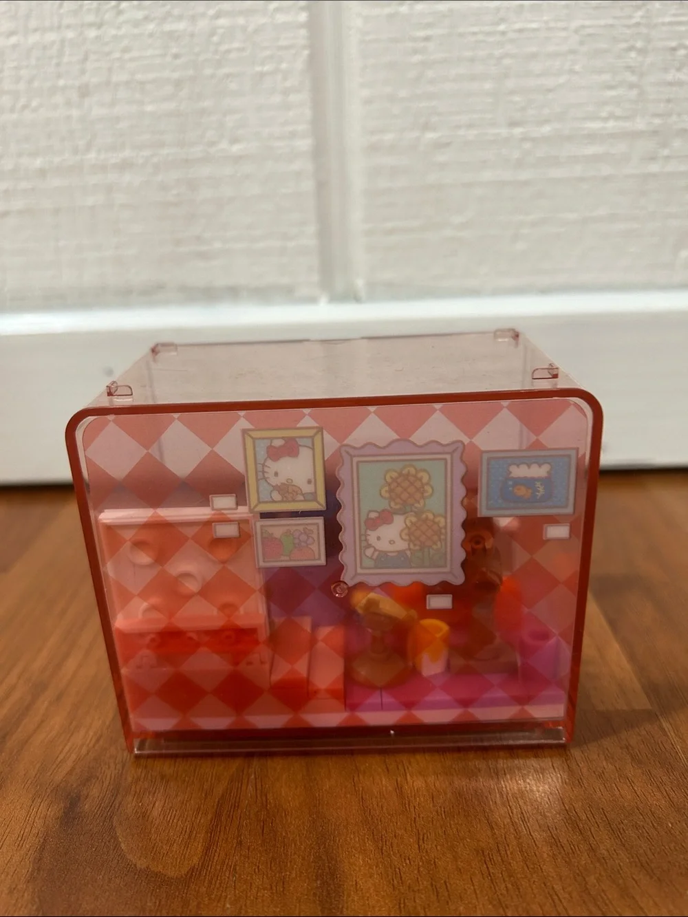 Sanrio Purple & Pink Mini Playroom Capsule with Orange Couch